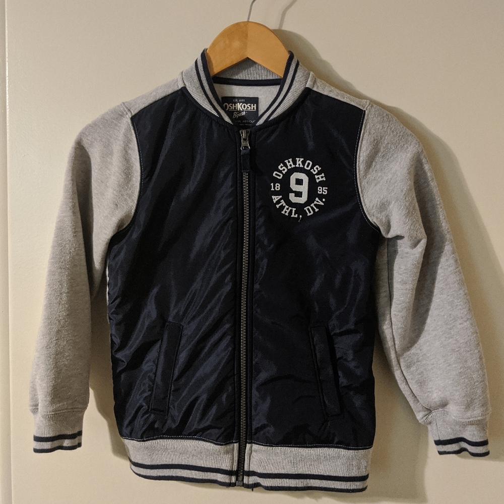 Osh Kosh B'Gosh size 7 kids Varsity jacket